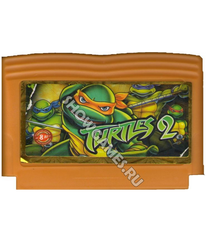 Ninja Turtles 2 (Черепашки Ниндзя 2). Игра для Денди 8 Бит
