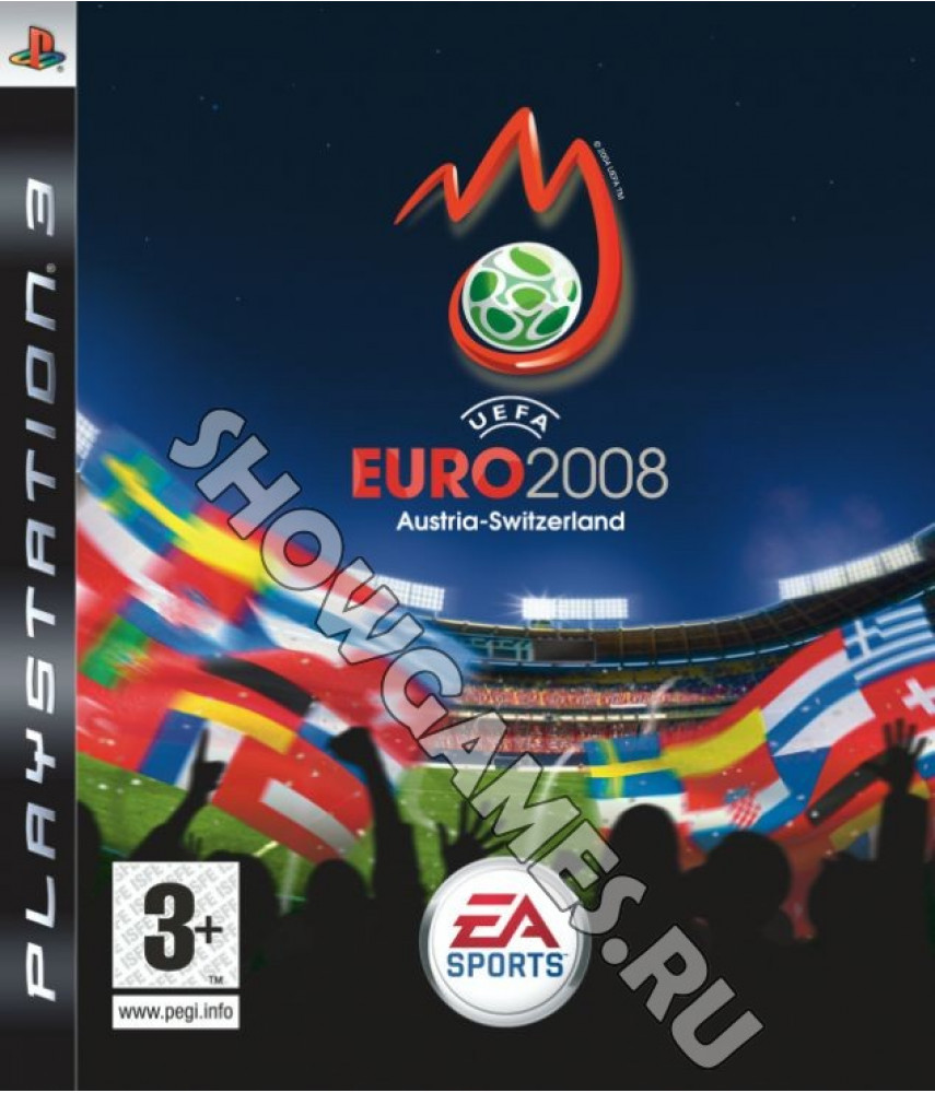 PS3 игра UEFA EURO 2008 с русскими субтитрами для Playstation 3 - Б/У