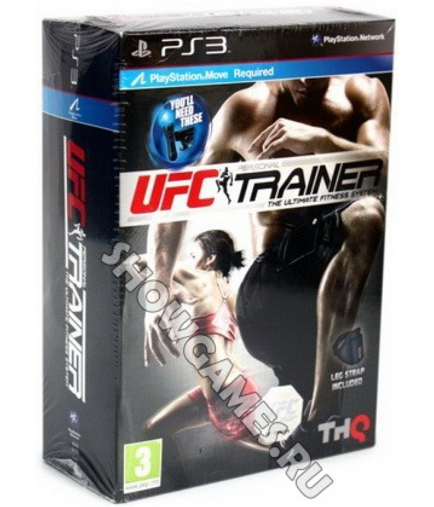 UFC Personal Trainer: The Ultimate Fitness System (Игра + ножной ремень) [PS3, PS Move]