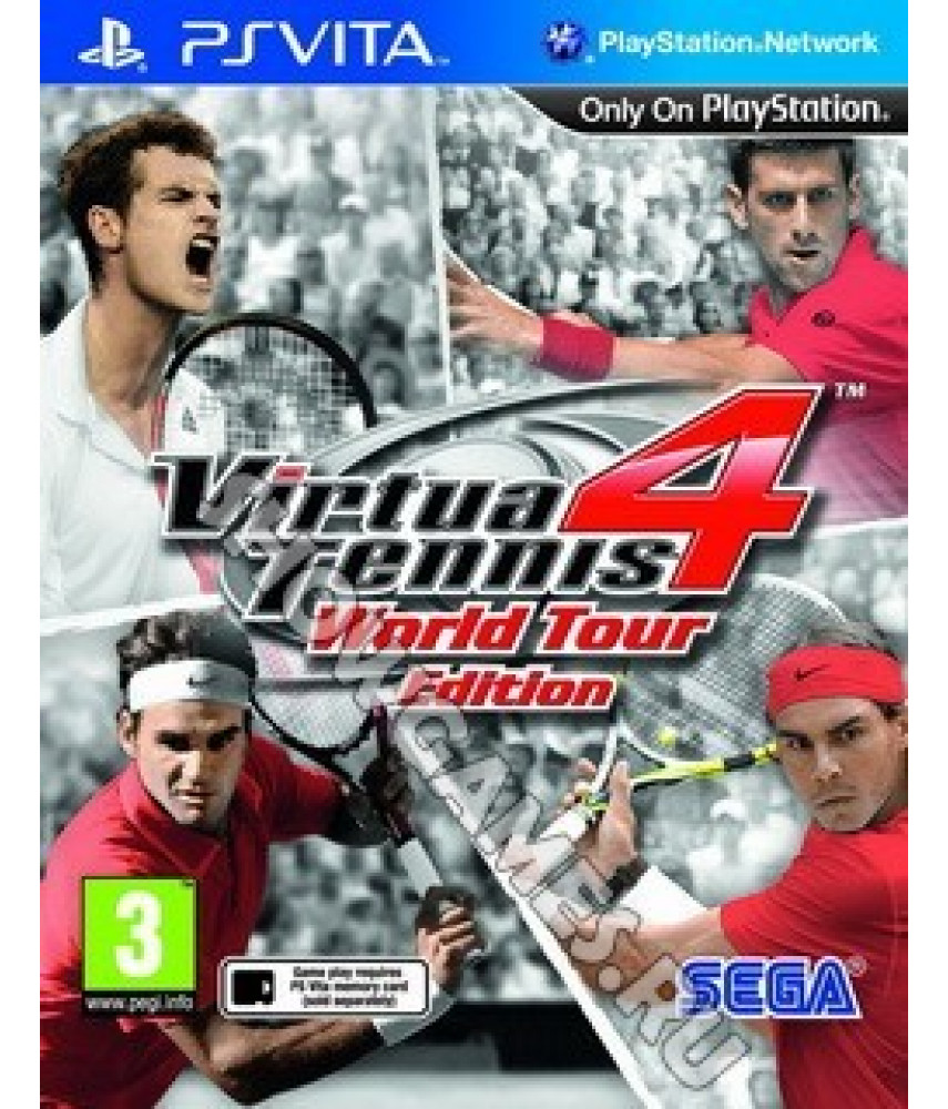 Virtua Tennis 4: Мировая серия (Русская версия) [PS Vita]