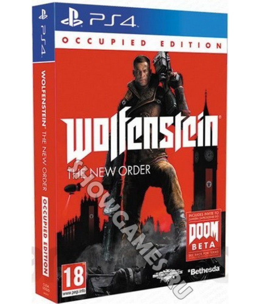 Wolfenstein: The New Order Occupied Edition (Русские субтитры) [PS4]