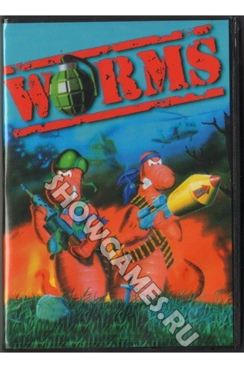 Игра Worms Sega купить Червяки 16 бит - ShowGames.ru