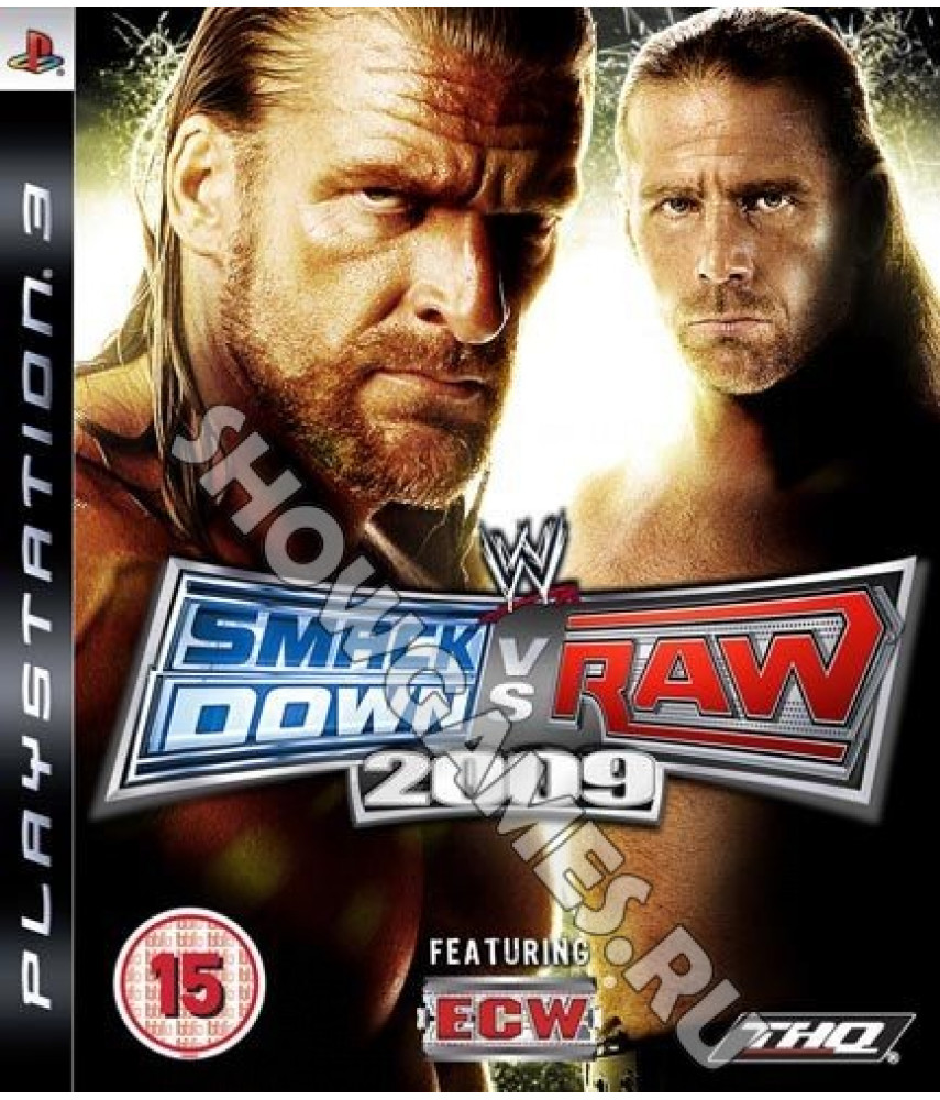 WWE SmackDown! vs. RAW 2009 [PS3] - Б/У