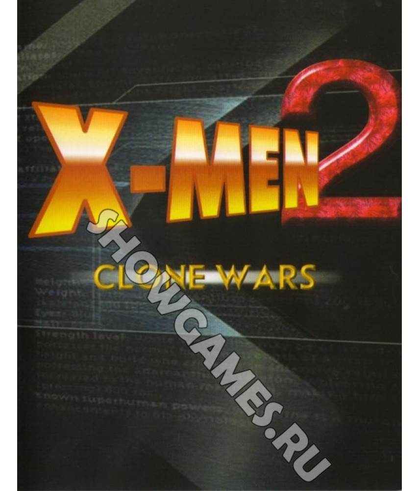 SEGA игра X-Men 2 Clone Wars / Люди Икс: Война клонов для СЕГИ (16-bit)