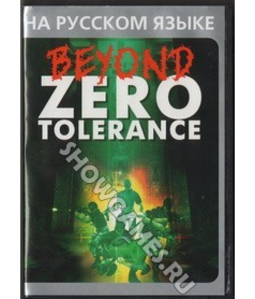 SEGA игра Zero Tolerance Beyond / Нулевой допуск За пределом для СЕГИ (16-bit)