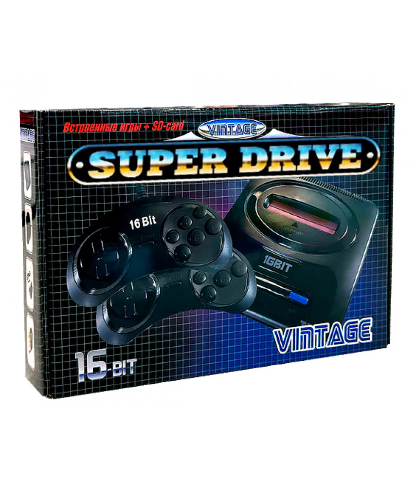 Игровая приставка 16 bit Super Drive Vintage (466 игр)