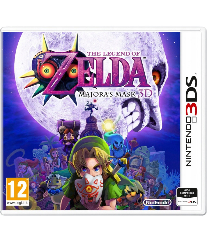 Nintendo 3DS игра The Legend of Zelda: Majora's Mask 3D