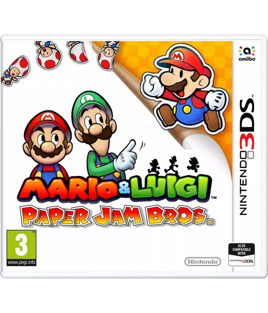 Mario and Luigi: Paper Jam Bros (Русская версия) [3DS]