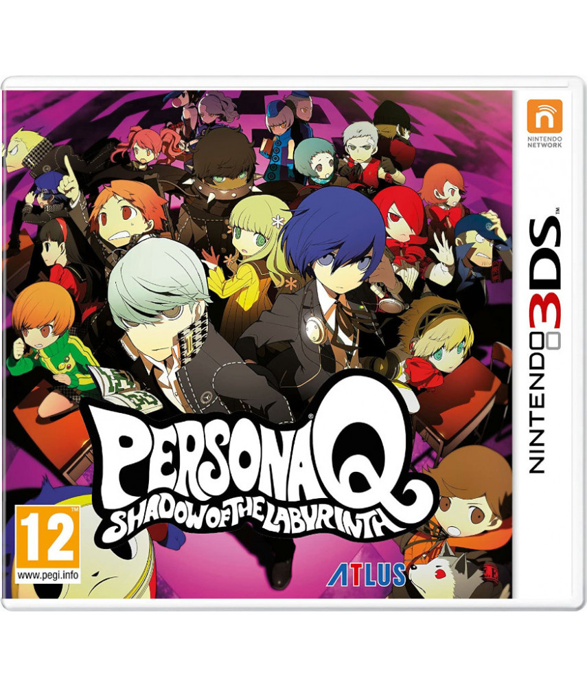 Nintendo 3DS игра Persona Q: Shadow of the Labyrinth