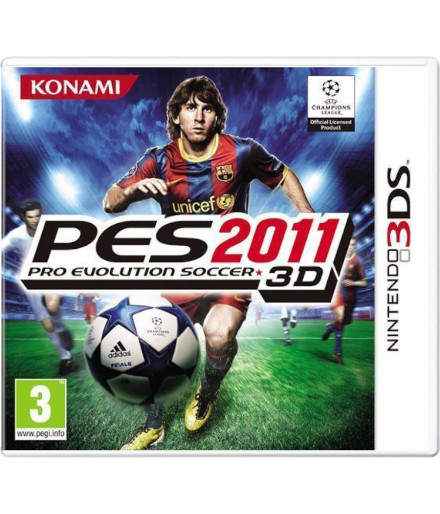 Nintendo 3DS игра Pro Evolution Soccer PES 2011