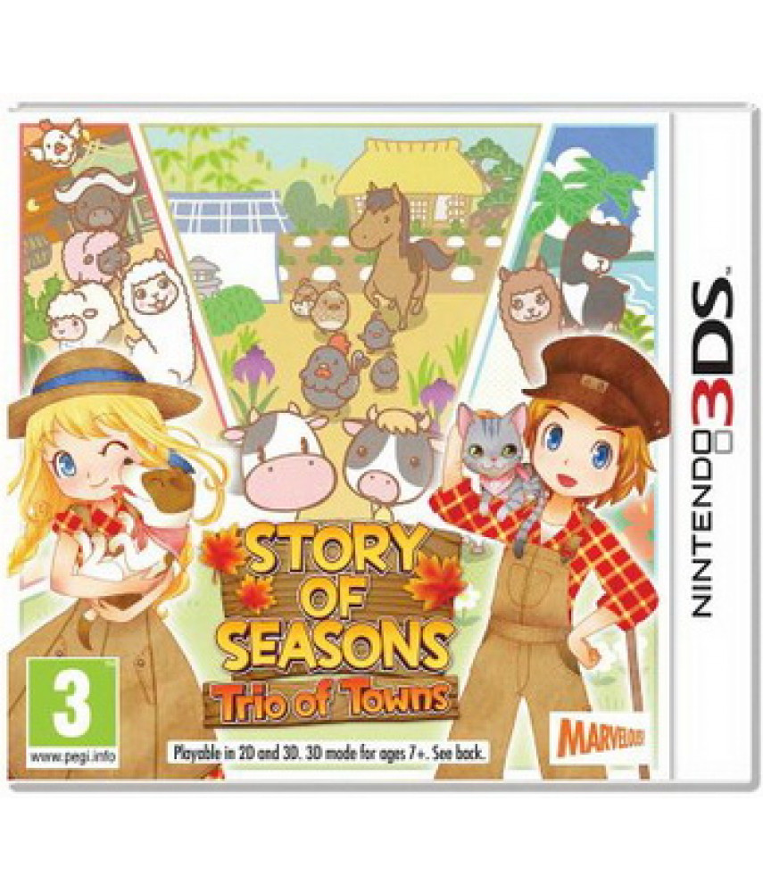 Story of Seasons Trio of Towns [3DS]
