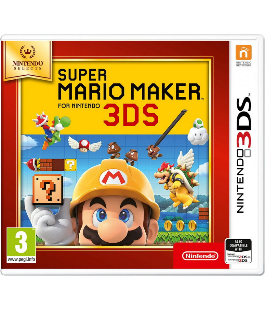 Super Mario Maker for Nintendo 3DS (Русская версия) [3DS]