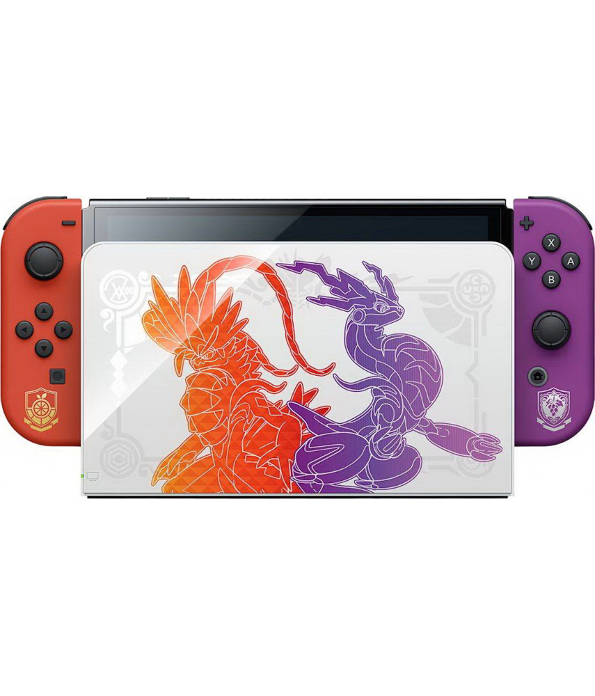 Игровая приставка Nintendo Switch Oled 64Gb Pokemon Scarlet and Violet Edition