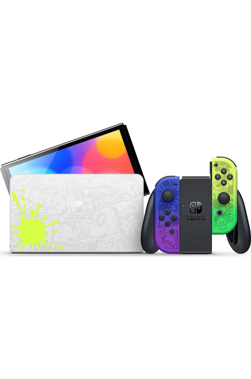 Купить Nintendo Switch Oled 64Gb Splatoon 3 Edition в Москве и Московской  области | ShowGames.ru