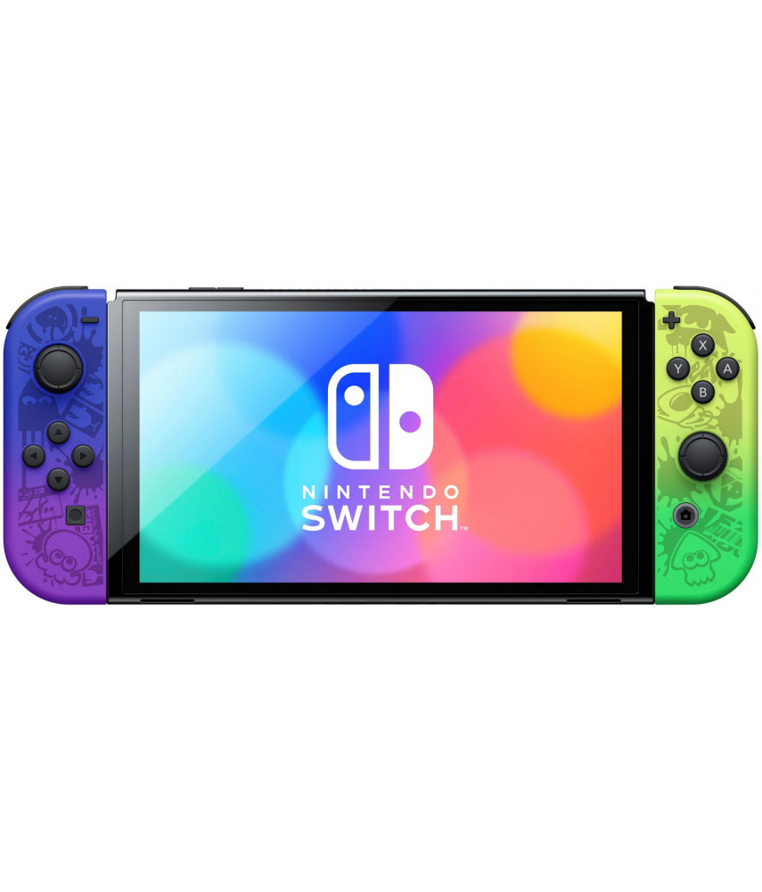 Игровая приставка Nintendo Switch Oled 64Gb Splatoon 3 Edition