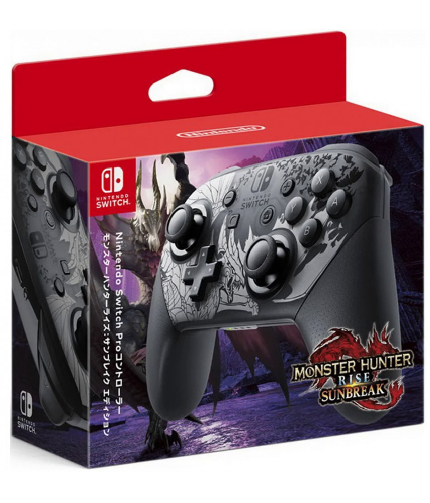 Геймпад Nintendo Switch Pro Controller Monster Hunter Rise: Sunbreak Edition (HK ver)