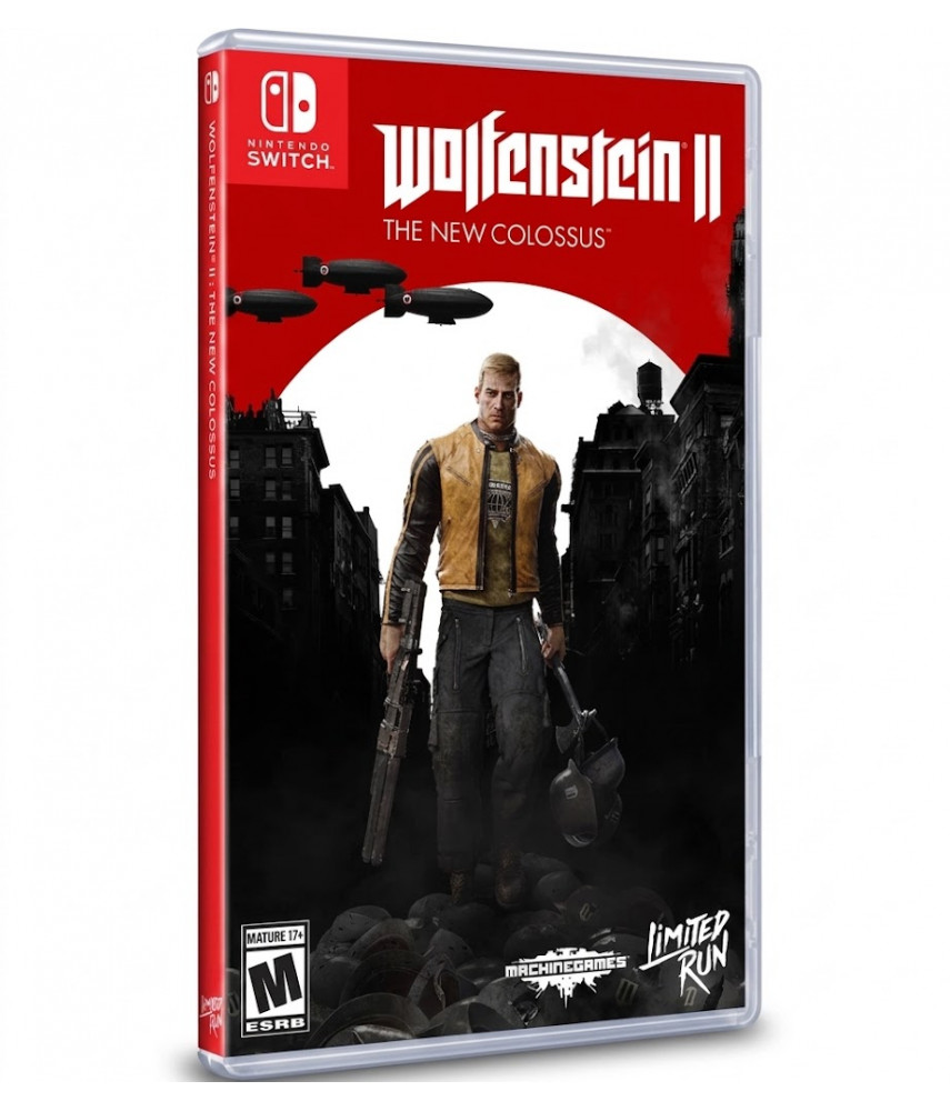 Wolfenstein II: The New Colossus (Limited Run #305) (Switch, русская версия) (US)
