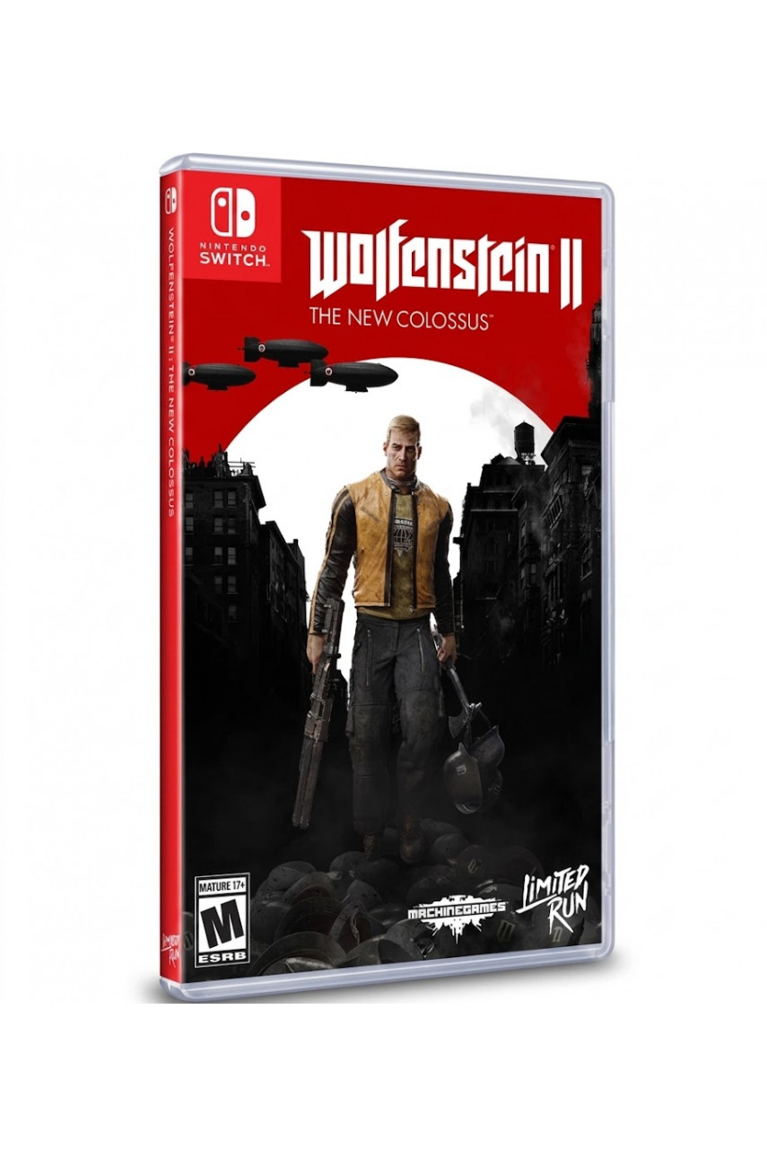 Wolfenstein II: The New Colossus (Limited Run #305) (Switch, русская версия) (US) Wolfenstein II: The New Colossus (Limited Run #305) (Switch, русская версия) (US)