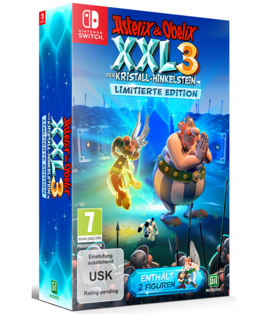 Asterix and Obelix XXL 3 - The Crystal Menhir Limited Edition (Русская версия) [Nintendo Switch]