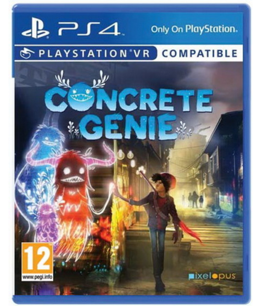 Concrete Genie (Городские духи) (с поддержкой VR) (PS4, русская версия)