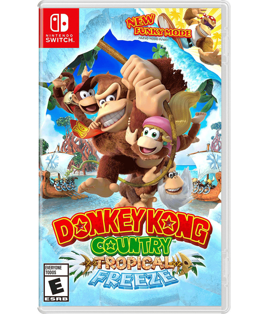 Donkey Kong Country: Tropical Freeze (Nintendo Switch, английская версия) (US)