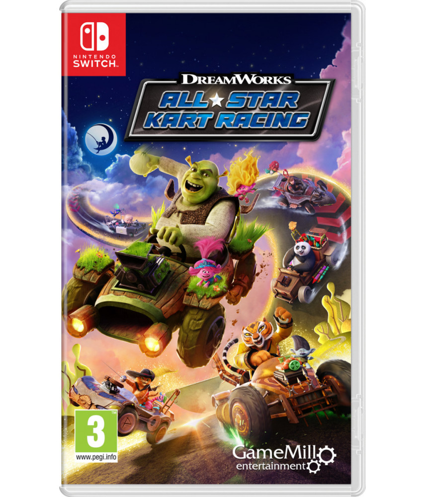 DreamWorks All-Star Kart Racing (Nintendo Switch, английская версия)