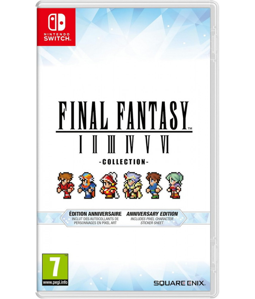 Final Fantasy I-VI Anniversary Edition (Nintendo Switch, русская версия)