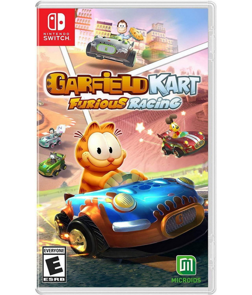 Nintendo Switch игра Garfield Kart Furious Racing