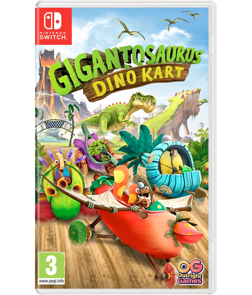 Nintendo Switch игра Gigantosaurus Dino Kart