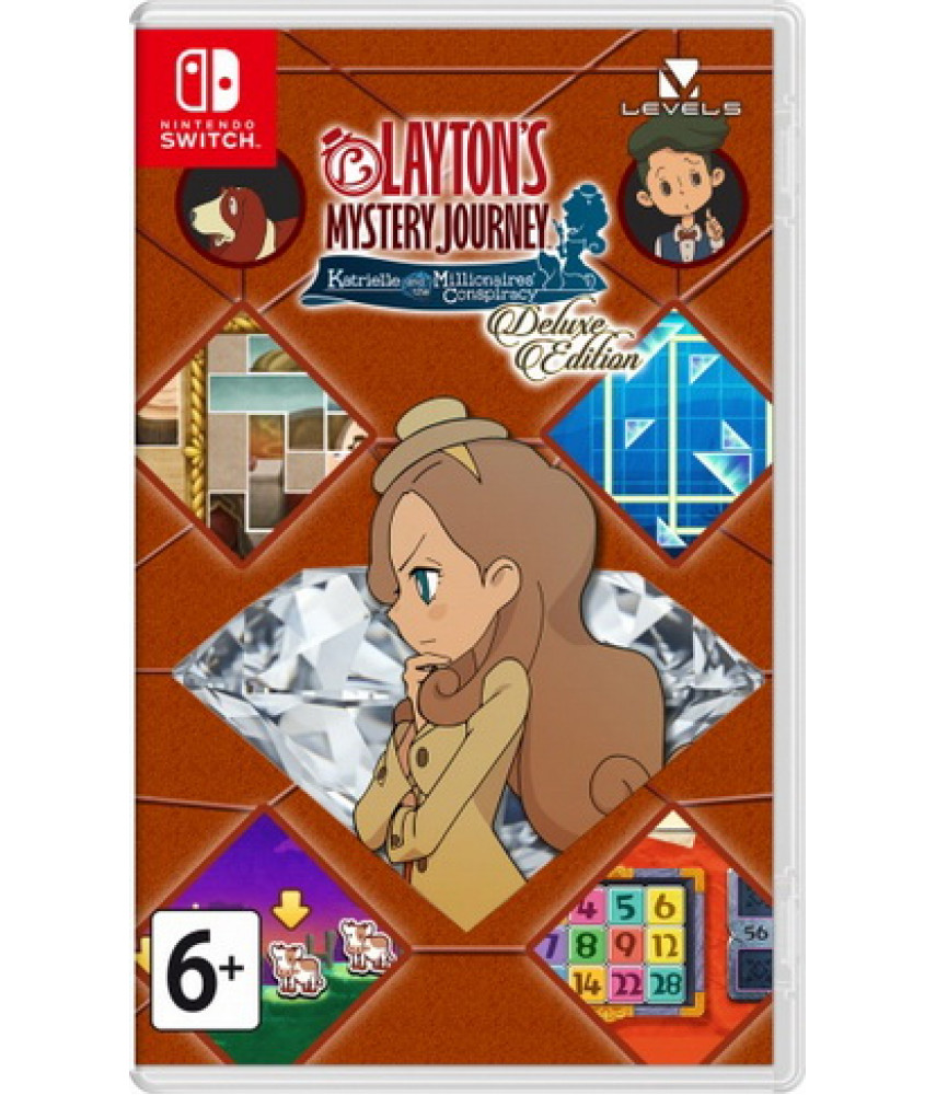 Laytons Mystery Journey Katrielle and the Millionaires Conspiracy - Deluxe Edition [Nintendo Switch]