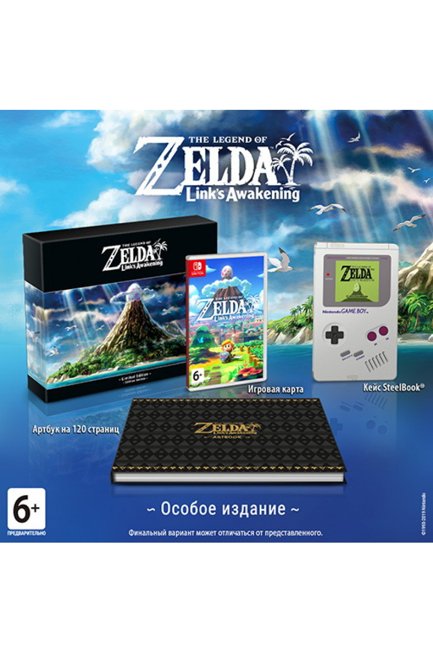 Купить игру Legend of Zelda Links Awakening - Ограниченное издание для Nintendo  Switch в Москве, цена, отзывы, видео | ShowGames.ru