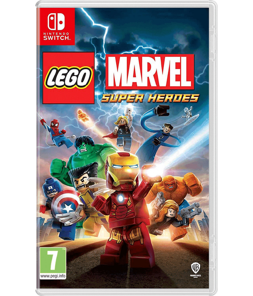 LEGO Marvel Super Heroes (Nintendo Switch, русская версия) (EU)