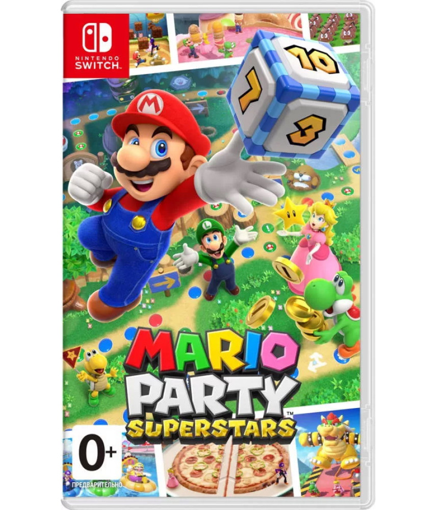 Mario Party Superstars (Nintendo Switch, русская версия)