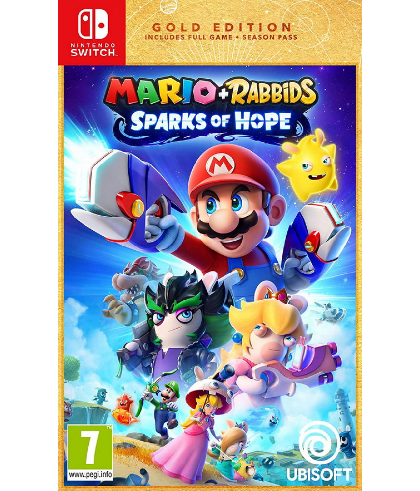 Mario + Rabbids Sparks of Hope - GOLD Edition (Русская версия) [Nintendo Switch]