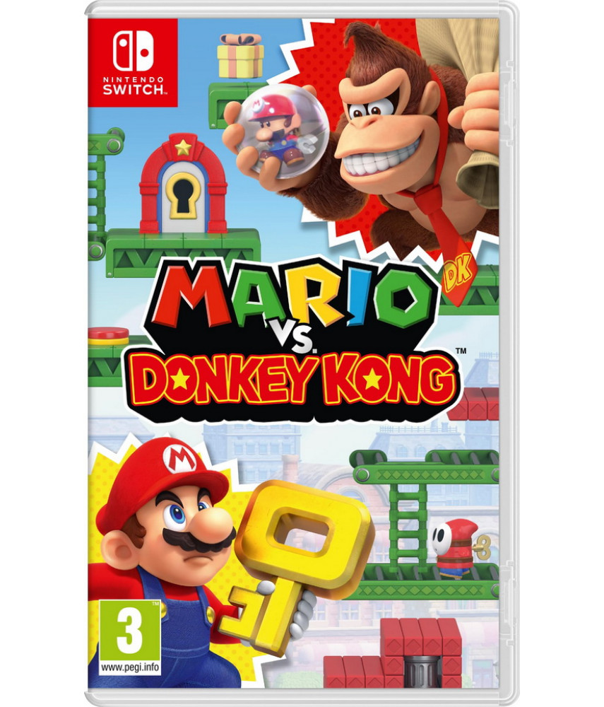 Игра Mario vs. Donkey Kong (Nintendo Switch, английская версия)