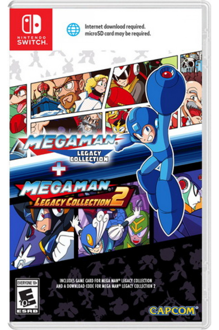 Mega Man Legacy Collection (Nintendo Switch, русские субтитры) (US) купить  в Москве | ShowGames.ru