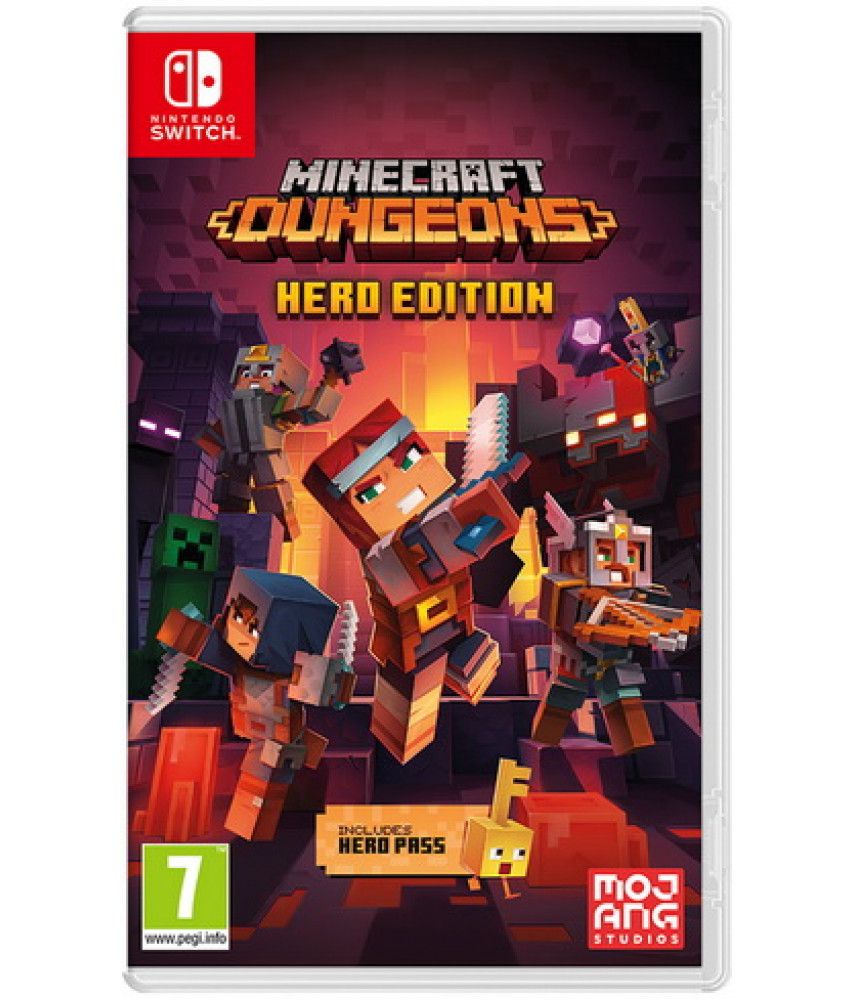 Minecraft Dungeons Hero Edition (Русская версия) [Nintendo Switch]
