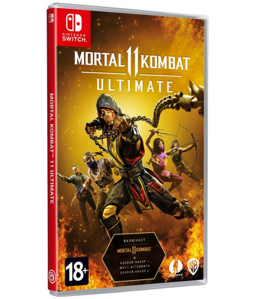 Mortal Kombat 11 Ultimate (Nintendo Switch, русские субтитры) (Код загрузки, без картриджа)