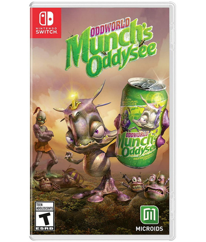 Nintendo Switch игра Oddworld Munchs Oddysee