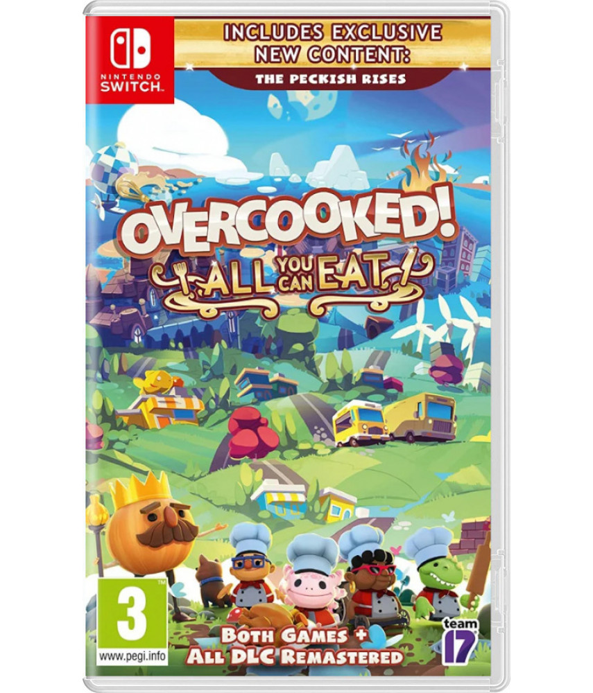 Overcooked! All You Can Eat (Адская кухня) (Русская версия) [Nintendo Switch]