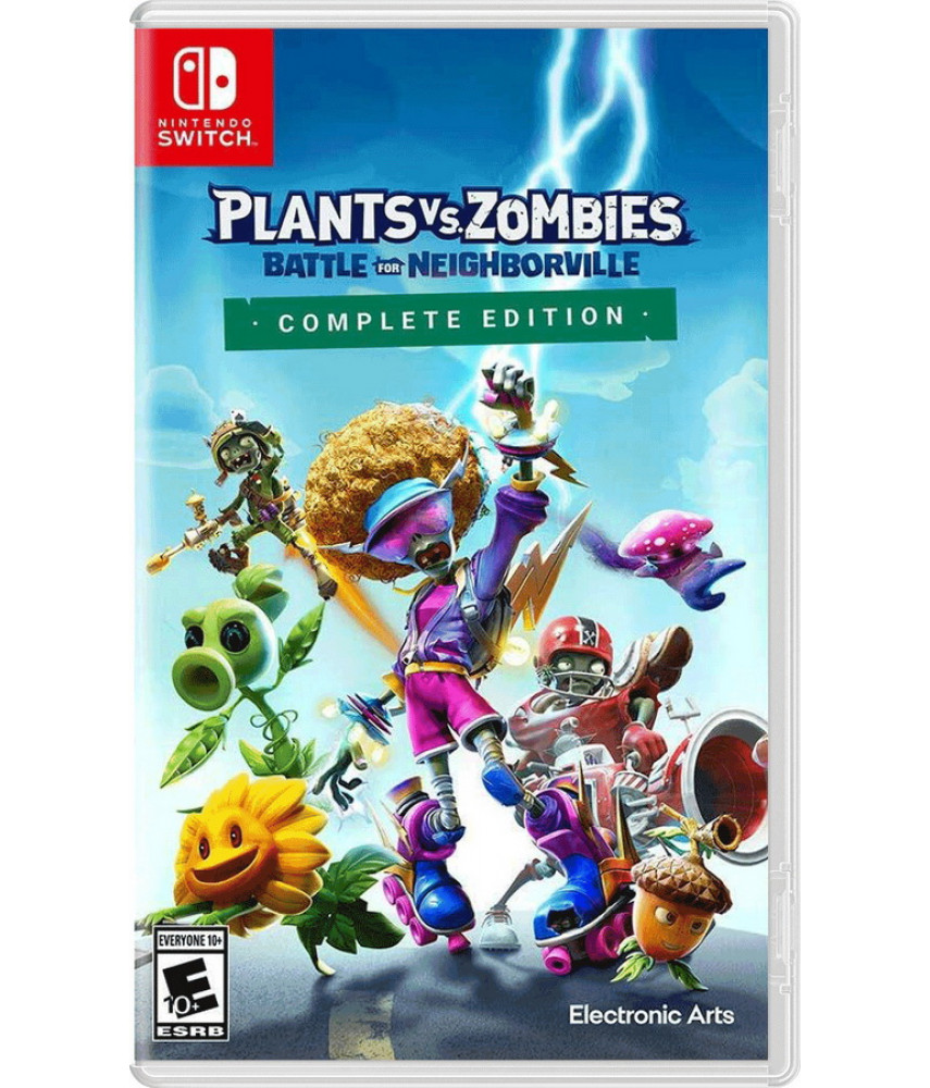 Plants vs. Zombies: Битва за Нейборвиль - Полное издание (Nintendo Switch, русские субтитры) (US)