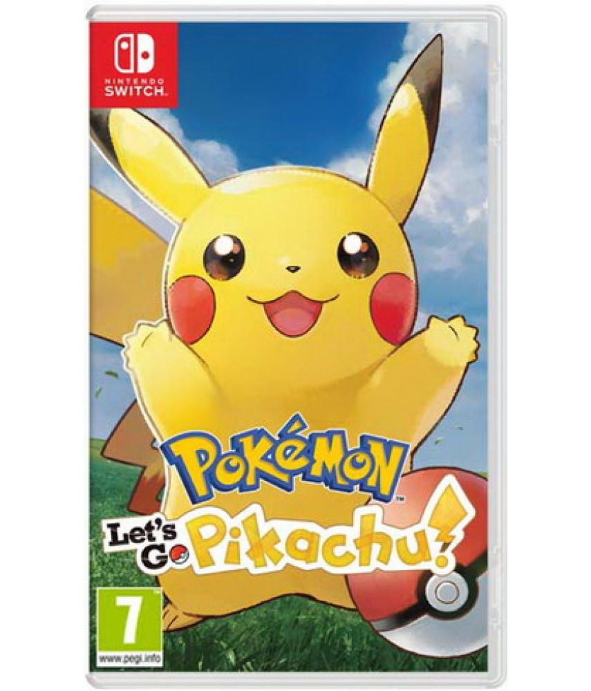 Pokemon: Let’s Go, Pikachu! (Nintendo Switch, английская версия)