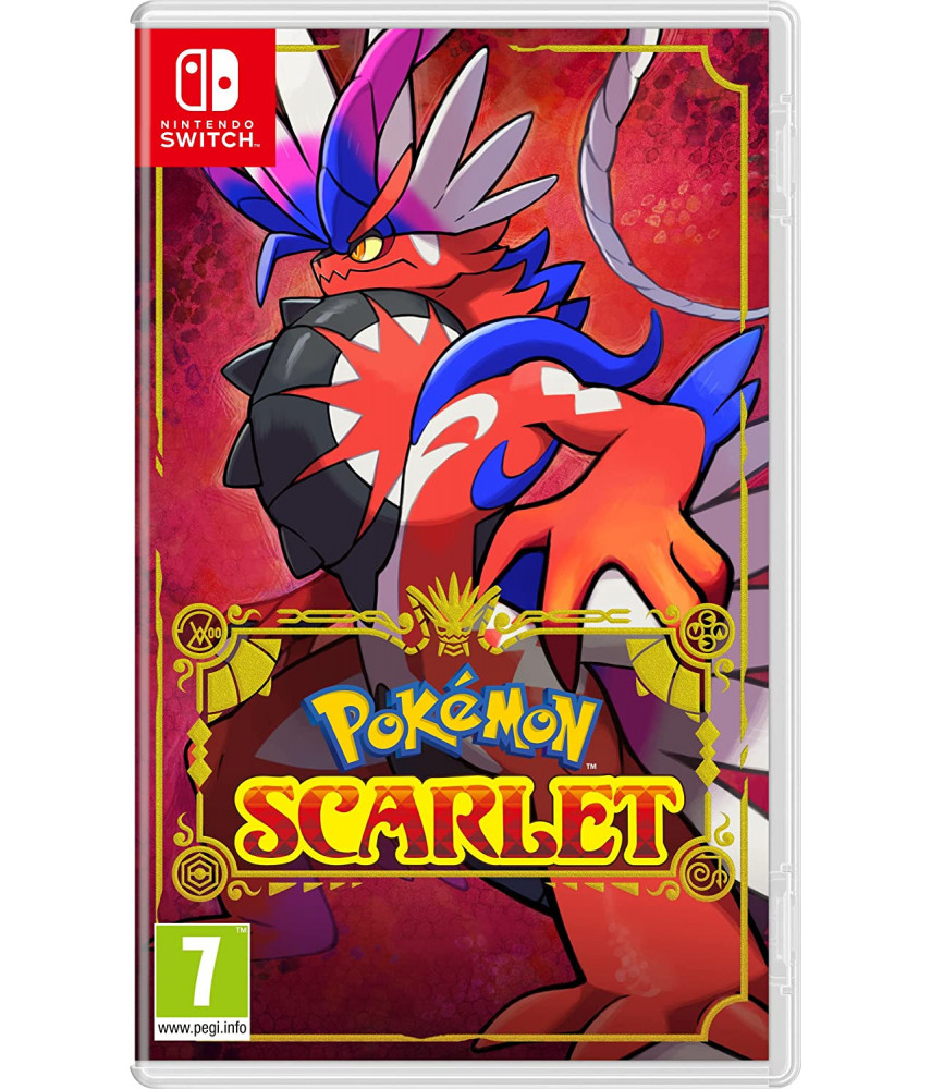 Pokemon Scarlet (Nintendo Switch, английская версия) (EU)