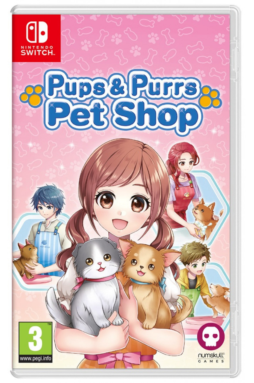 Pups and Purrs Pet Shop Nintendo Switch