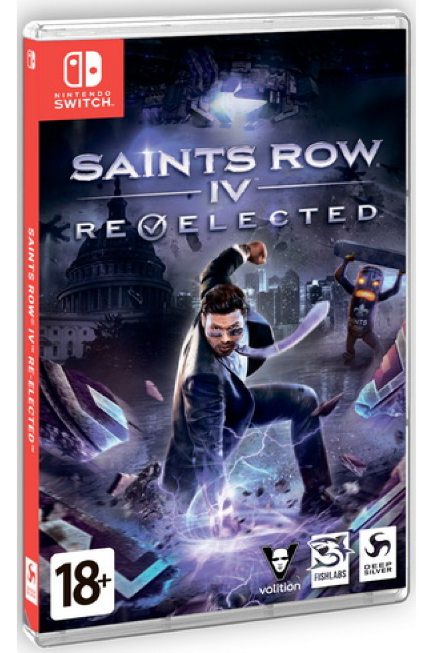 Купить Saints Row IV Re-elected для Nintendo Switch в Москве, цена, отзывы,  видео | ShowGames.ru