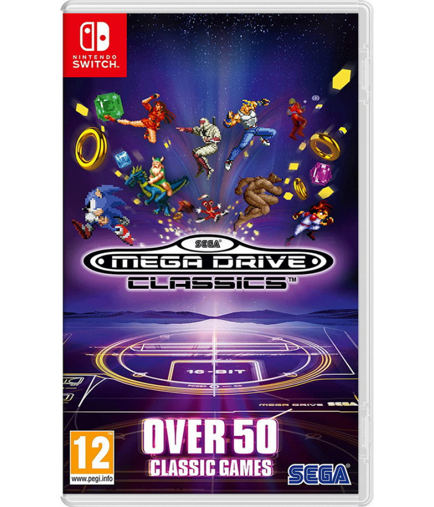 Sega Mega Drive Classics (Nintendo Switch, английская версия)