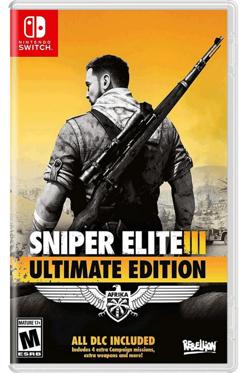 Купить Sniper Elite 3 - Ultimate Edition для Nintendo Switch в Москве,  цена, отзывы, видео | ShowGames.ru