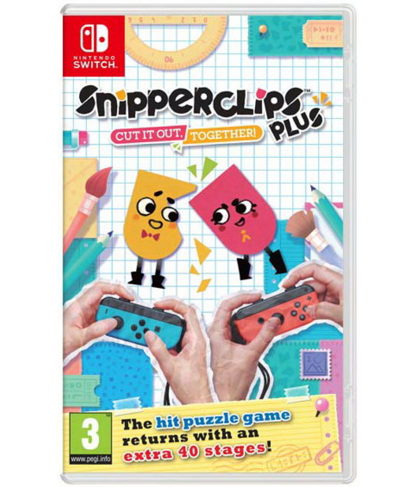 Snipperclips Plus: Cut it out, Together! [Nintendo Switch]