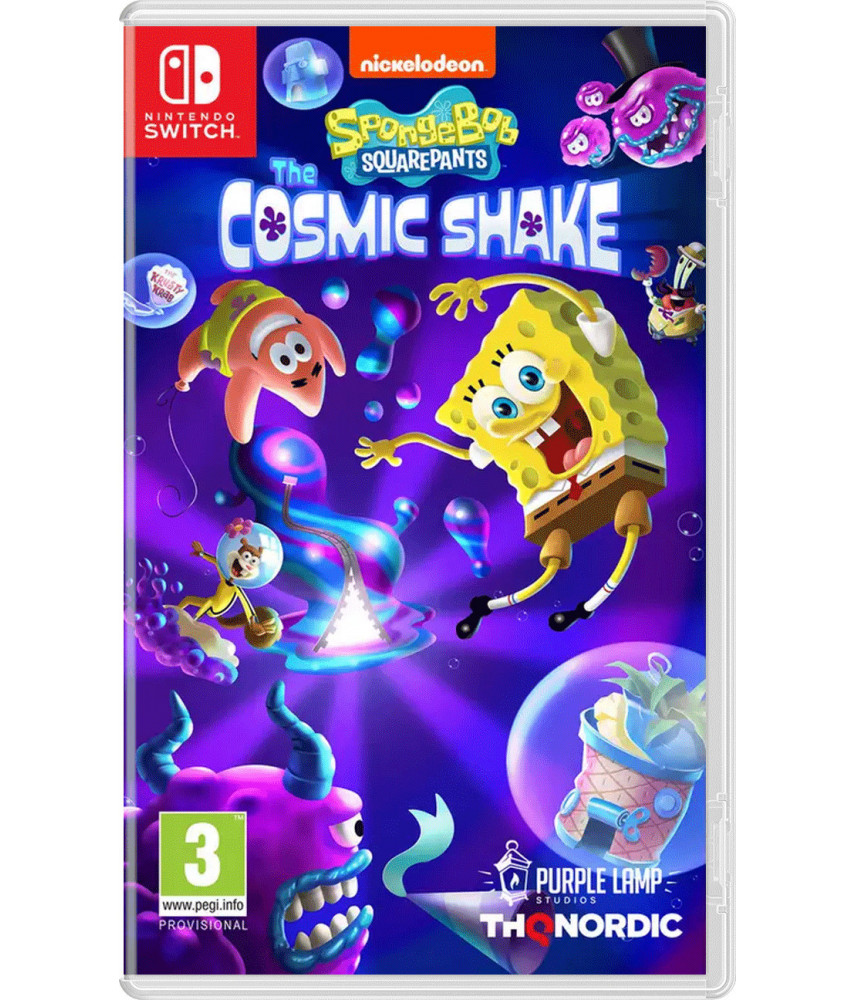 SpongeBob SquarePants The Cosmic Shake / Губка Боб (Nintendo Switch, русская версия)