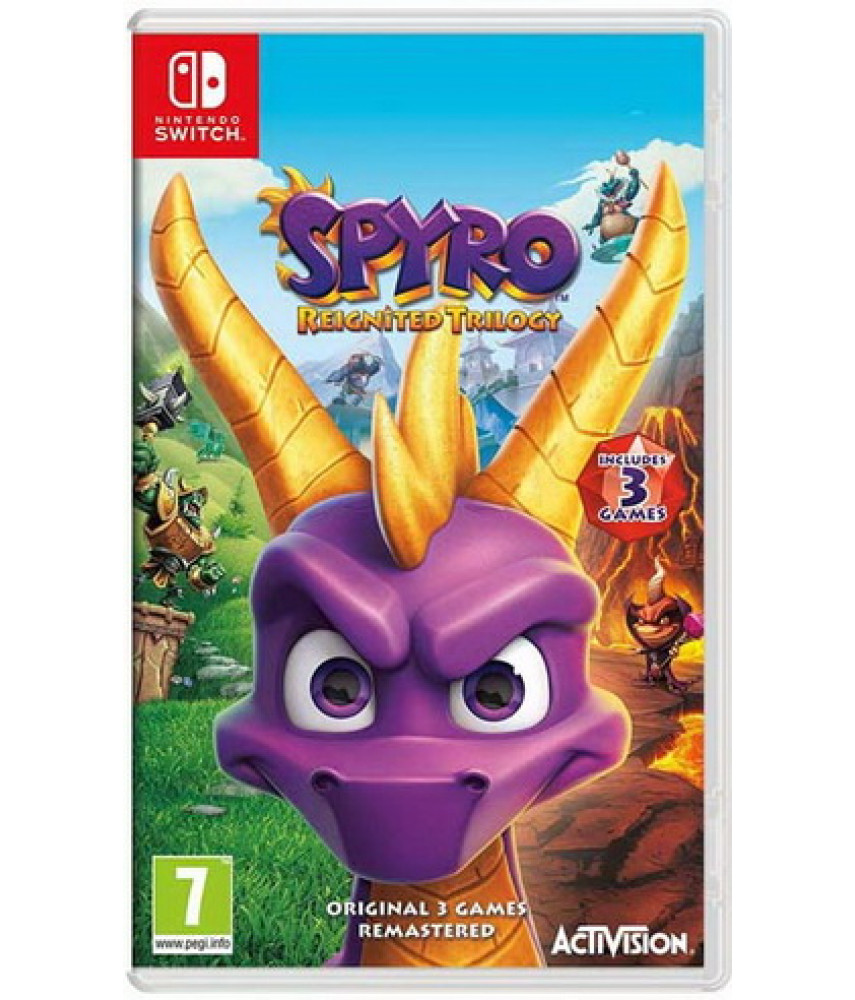 Spyro Reignited Trilogy (Nintendo Switch, английская версия)